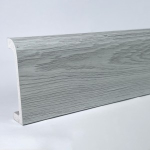 Плинтус напольный Bello Deco XPS ПЛ 16 (80х19) Горный туман