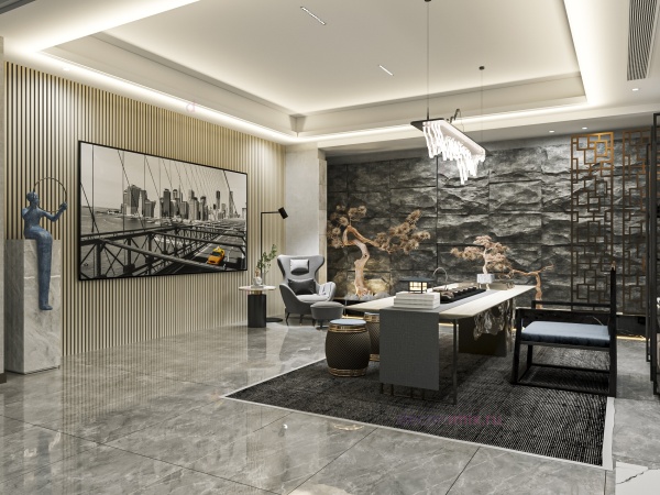 Акустическая панель, черный войлок, 1200х600х19мм, рейки МДФ ясень кристалл